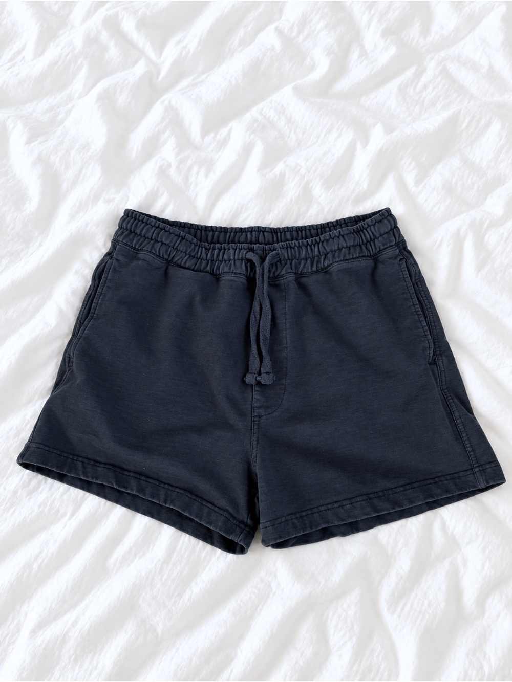 Urban Outfitters Navy Drawstring Athletic Shorts